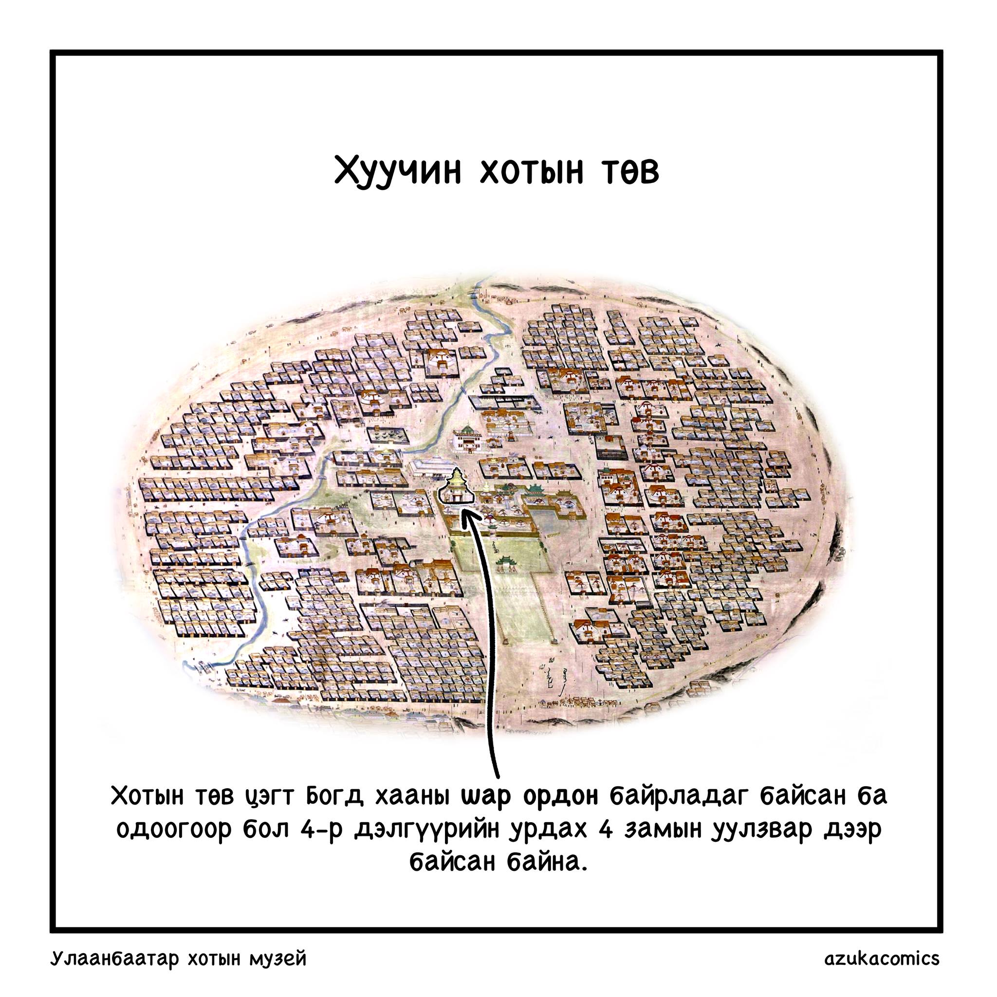 НИЙСЛЭЛ ХҮРЭЭ КОМИКС №1 - Улаанбаатар хотын музей